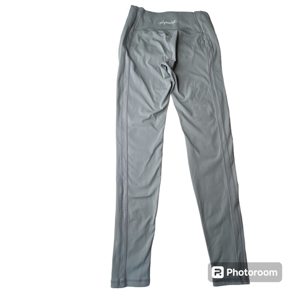 Alphalete Leggings Grey Size Large EUC - Picture 3 of 7